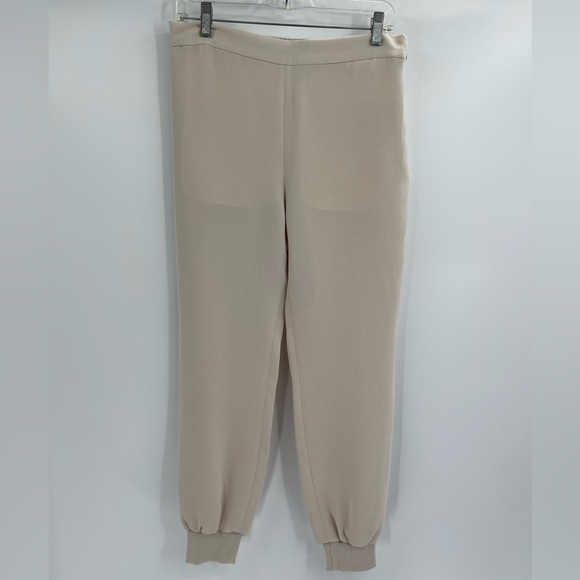 By Malene Birger Severine Beige Pull On Polyester Cotton Joggers Size 6/8 - Picture 1 of 16